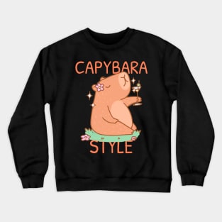 Capybara Crewneck Sweatshirt